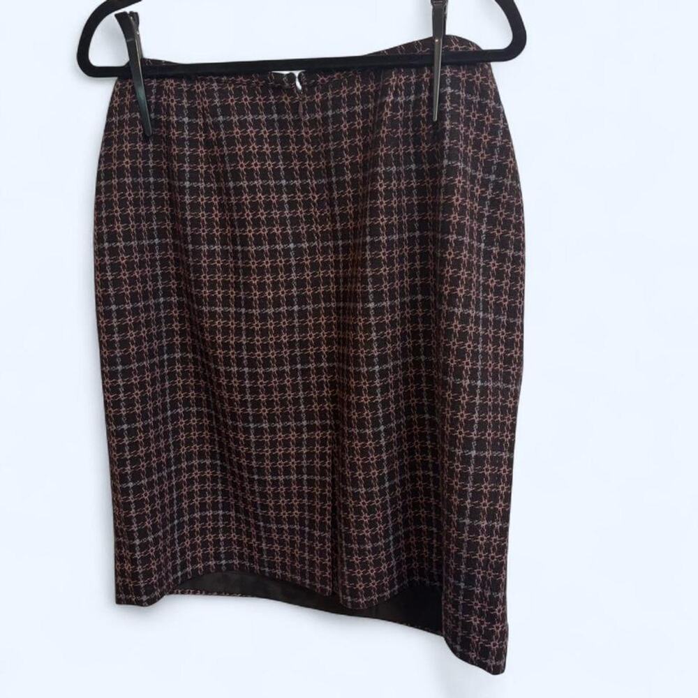 Amanda smith wool plaid shirt